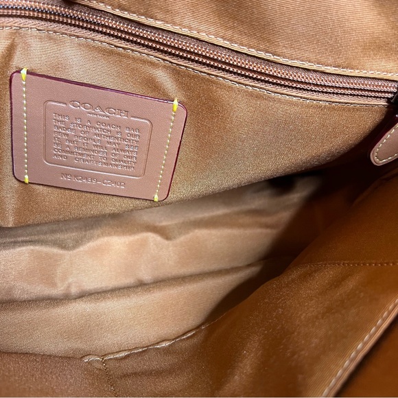 COACH Sullivan Portfolio Brief In Signature Canvas - Picture 11 of 15